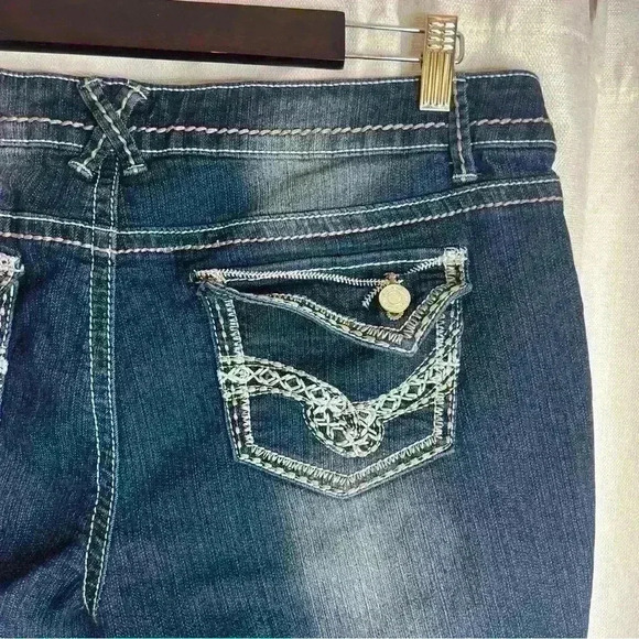 Rue 21 dark wash bootcut jeans 13/14 - Picture 5 of 5